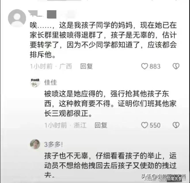 大反转!强抢孩子水壶的后续:妈妈出面澄清误会黑衣小孩是她儿子(图4) 大反转!强抢孩子水壶的后续:妈妈出面澄清误会黑衣小孩是她儿子(图4)